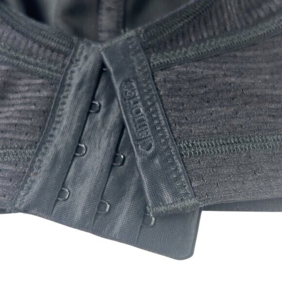 Glamorise Elite Performance Cami Sport Bra Black 50C No-Bounce Camisole Elite - Picture 7 of 10